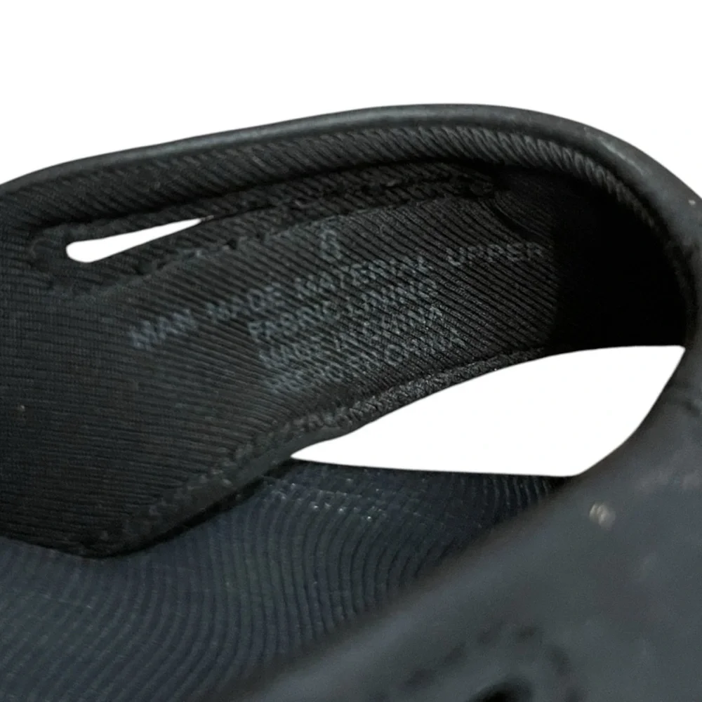 Flojos Black Flip Flops Summer Beach Vacation Camping LakeCasual‎ Comfort Trendy